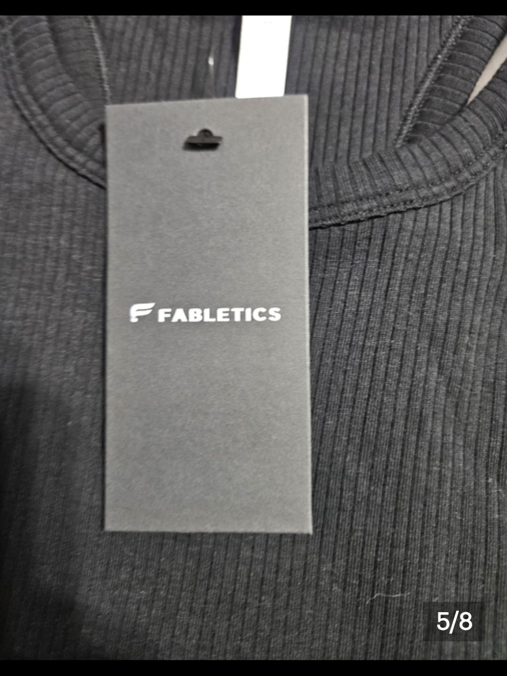 Fabletics Black Racerback Tank - Picture 5 of 5